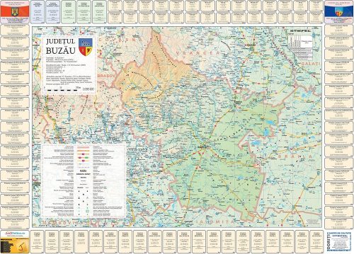 Harta județului Buzău