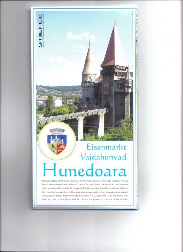 Municipiului Hunedoara -hartă pliabilă