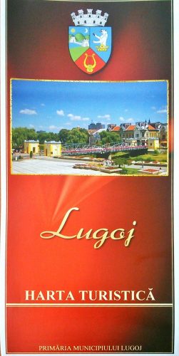 Municipiul Lugoj - hartă pliabilă