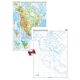 America de Nord. Harta fizico-geografică şi a principalelor resurse naturale de subsol – Duo