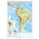America de Sud. Harta fizico-geografică şi a principalelor resurse naturale de subsol