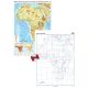 Africa. Harta fizico-geografică şi aprincipalelor resurse naturale de subsol – Duo