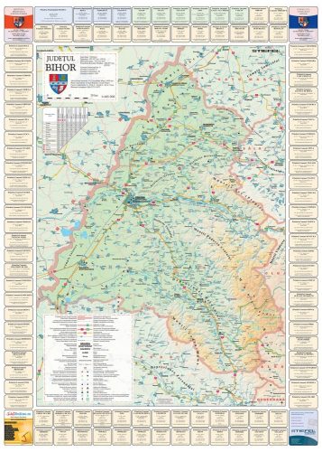 Harta județului Bihor
