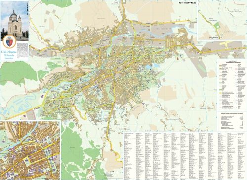 Harta Municipiului Cluj-Napoca CJ