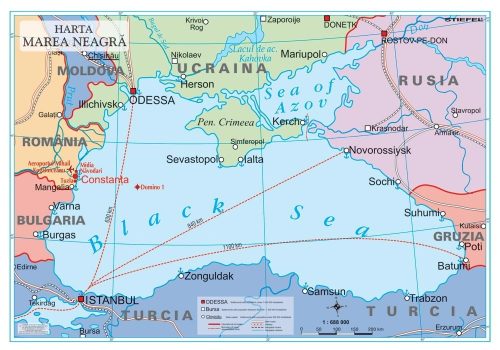Harta Marea Neagră 