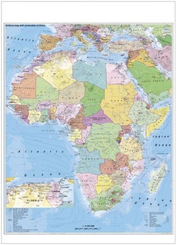 Harta Africa Administrativă