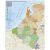 Harta Statelor Benelux cu coduri poștale