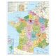 Hartă Franța cu coduri poștale