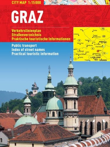 Graz - hartă turistică pliabilă 