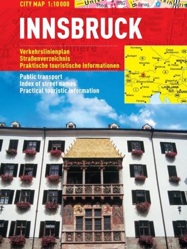 Innsbruck - hartă turistică pliabilă 