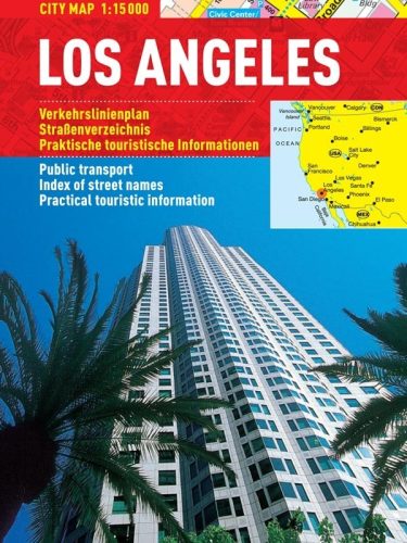 Los Angeles - hartă turistică pliabilă 