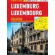 Luxemburg -hartă turistică pliabilă