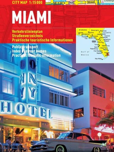 Miami - hartă turistică pliabilă 