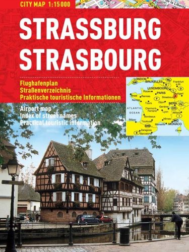 Strasbourg - hartă turistică pliabilă 