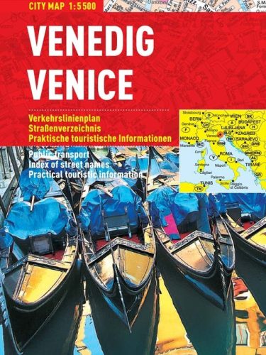 Veneția -hartă turistică pliabilă 