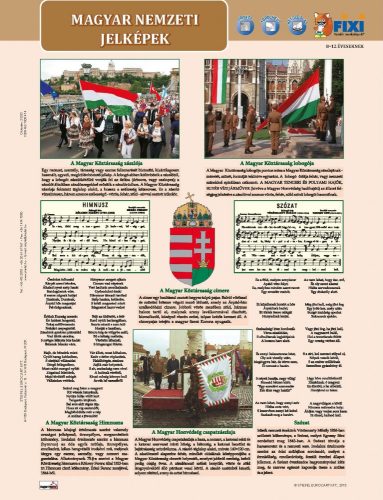 Magyar nemzeti jelképek + Magyar nemzeti ereklyék tanulói munkalap- Simbolurile naționale ale Ungariei+ patrimoniul național maghiar fișă de studiu