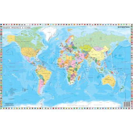 Blink Străin eroare  Mapă de birou - Statele Lumii cu steaguri - Stiefel.ro