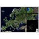 Mapă de birou - Europa - Imagine din satelit