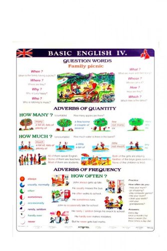 Basic English IV - planșă de perete