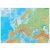Hartă de perete Europa Fizico-Geografică