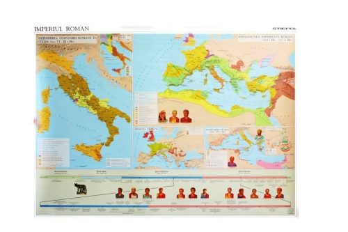 Imperul Roman - hartă de perete